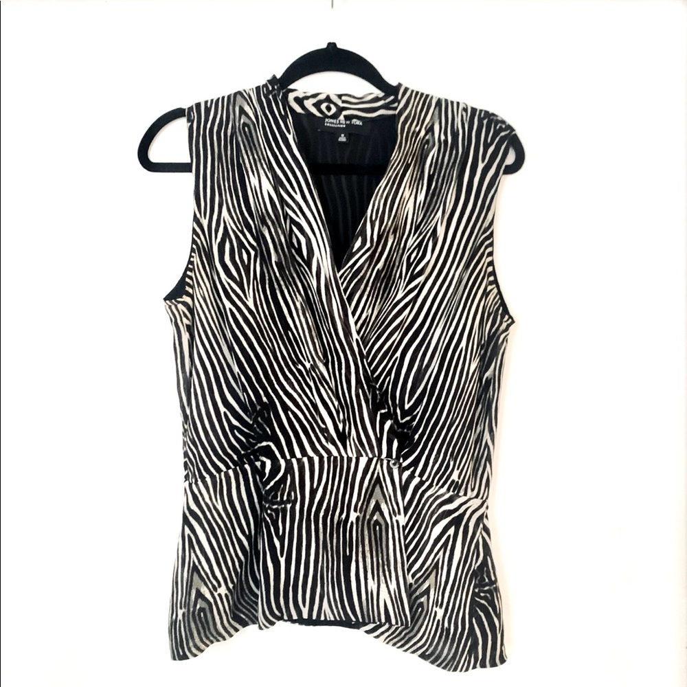 beautiful animal print blouse